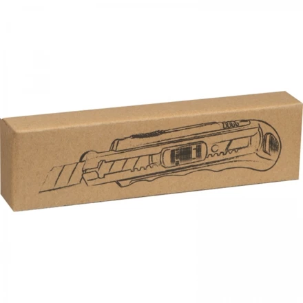 Nóż do kartonu - czarny - (NMC-83176-03)