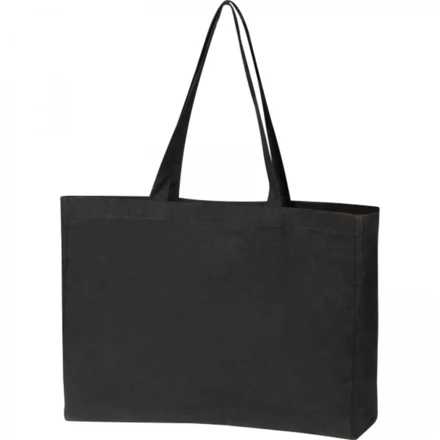 Torba bawełniana z długimi uszami 270 g/m2 - czarny - (NMC-63229-03)