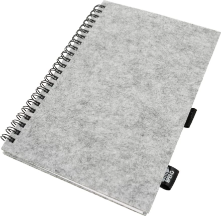 Notatnik A5 w linie - szary - (NMC-23744-07)