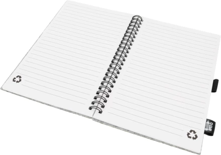 Notatnik A5 w linie - szary - (NMC-23744-07)