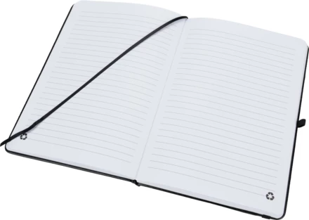 Notatnik A5 w linie - czarny - (NMC-23748-03)