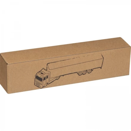 Miniaturowa ciężarówka TIR - biały - (NMC-53753-06)