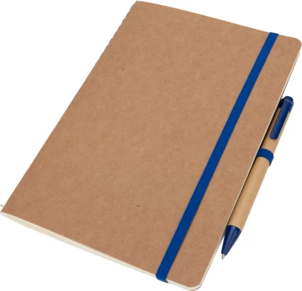 Notatnik A5 z czystymi stronami i długopisem - niebieski - (NMC-23776-04)