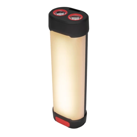 Solar flashlight with 3000 mAh power bank - (NMC-EG05894-03)
