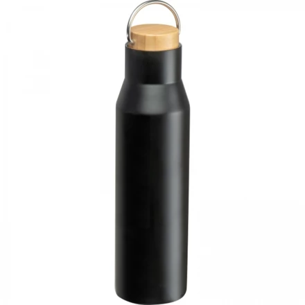 Butelka stalowa termiczna 550 ml - czarny - (NMC-83893-03)