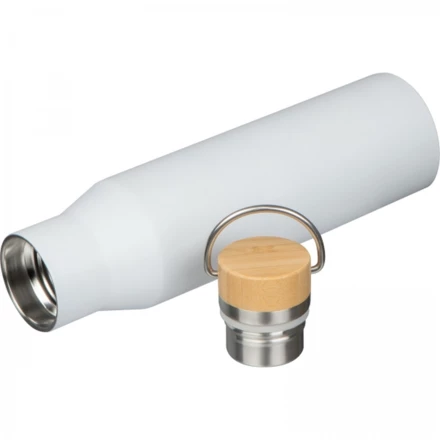 Butelka stalowa termiczna 550 ml - biały - (NMC-83893-06)