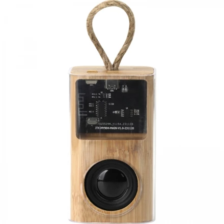 Głośnik bluetooth transparentny - beżowy - (NMC-33936-13)