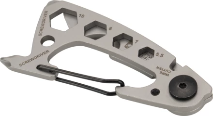 Brelok wielofunkcyjny BURUNDI Schwarzwolf - szary - (NMC-F6000300AJ3-07)