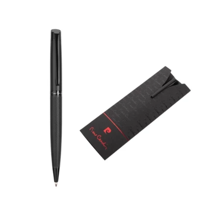 Długopis metalowy DENISE Pierre Cardin - czarny - (NMC-B014040-1IP303)