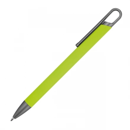 Długopis aluminiowy z recyklingu, półżelowy - jasnozielony - (NMC-14440-29)