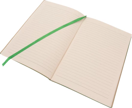 Notatnik A5 w linie - zielony - (NMC-24980-09)