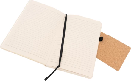 Notatnik A5 w linie z kartonu po mleku - beżowy - (NMC-24765-13)