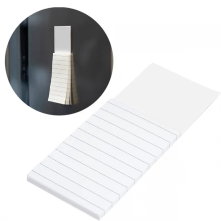 Notes na lodówkę z magnesem - biały - (NMC-24916-06)