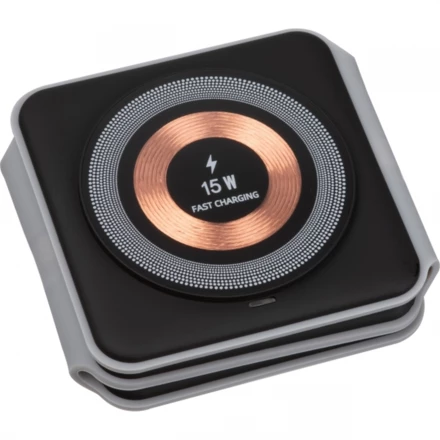 Ładowarka indukcyjna 3w1 - czarny - (NMC-35247-03)