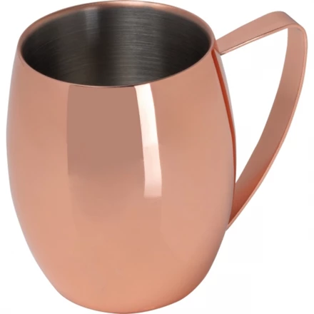 Kubek stalowy z podwójnymi ściankami 400 ml CrisMa - miedziany - (NMC-85175-95)