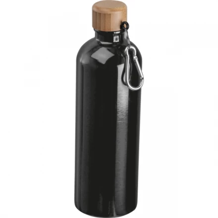 Butelka metalowa 750 ml - czarny - (NMC-84971-03)