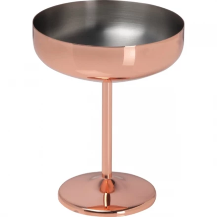 Kieliszek stalowy do Martini 300 ml CrisMa - miedziany - (NMC-84946-95)