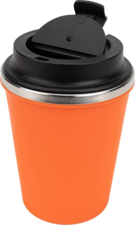 Kubek termiczny 350 ml z powłoką z recyklingu - pomarańczowy - (NMC-84962-10)