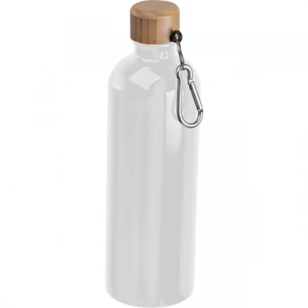 Butelka metalowa 750 ml - biały - (NMC-84971-06)