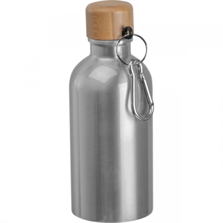 Butelka metalowa 400 ml - szary - (NMC-84972-07)