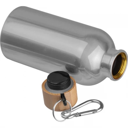 Butelka metalowa 400 ml - szary - (NMC-84972-07)