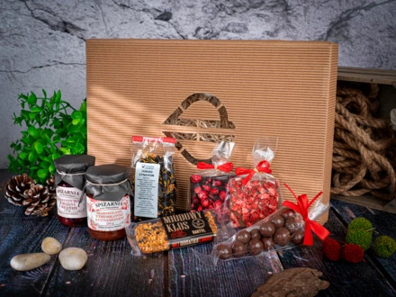 Zestaw prezentowy Smakowite Chwile - beżowy - (NMC-ZS0627-13)