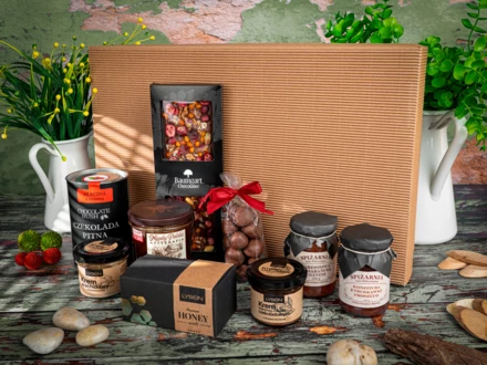 Zestaw prezentowy Zestaw wysokich lotów - beżowy - (NMC-ZS0629-13)