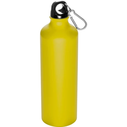 Bidon metalowy z karabińczykiem 800 ml - żółty - (NMC-60194-08)