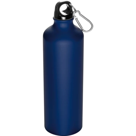 Bidon metalowy z karabińczykiem 800 ml - granatowy - (NMC-60194-44)