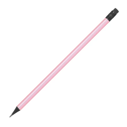 Ołówek z gumką - różowy - (NMC-15321-11)