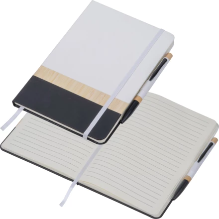 Notes A5 z długopisem - biały - (NMC-25290-06)