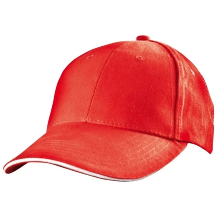 6-panel cap SAN FRANCISCO - red - (NEG-0466-05)