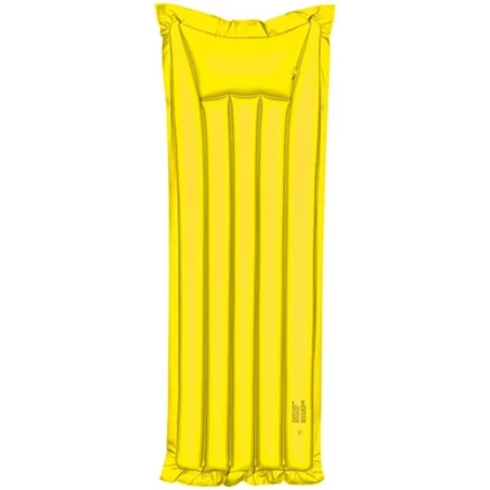 Materac dmuchany LONG BEACH - żółty - (NEG-1041-08)