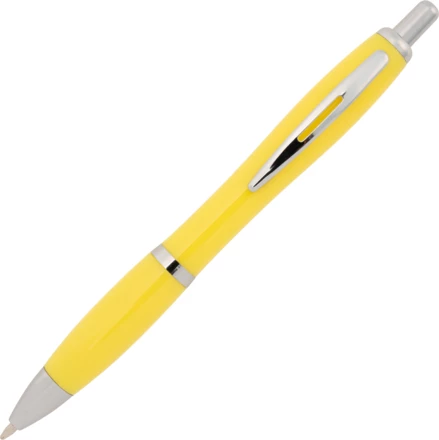Długopis plastikowy WLADIWOSTOCK - żółty - (NEG-1679-08)