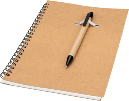 Notes A5 w linie z długopisem KENTWOOD - brązowy - (NEG-1907-01)