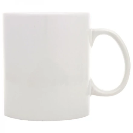 Ceramic mug 300ml MONZA - white - (NEG-7888-06)