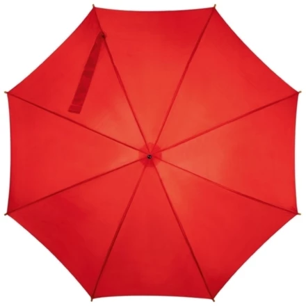 Wooden automatic umbrella Ø105cm NANCY - red - (NEG-5131-05)