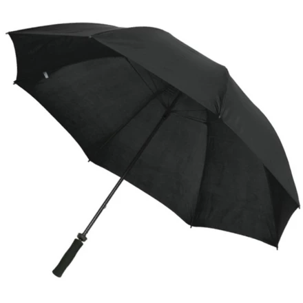Parasol manualny XL Ø133 cm HURRICAN - czarny - (NEG-5187-03)