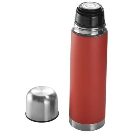 Stainless steel flask 500 ml ALBUQUERQUE - red - (NEG-5420-05)