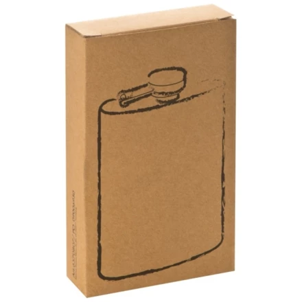 Piersiówka stalowa FRESNO 104 ml - szary - (NEG-5708-07)