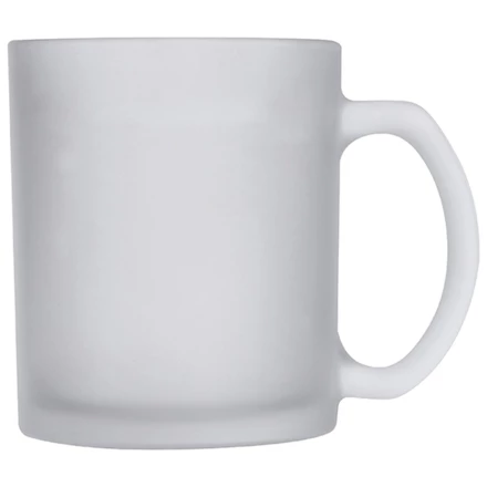 Glass mug 300ml GENEVA - transparent - (NEG-7981-66)