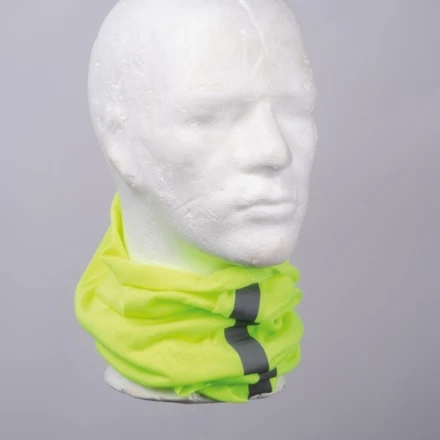 Bandana z odblaskiem TREVISO - żółty - (NEG-4944-08)