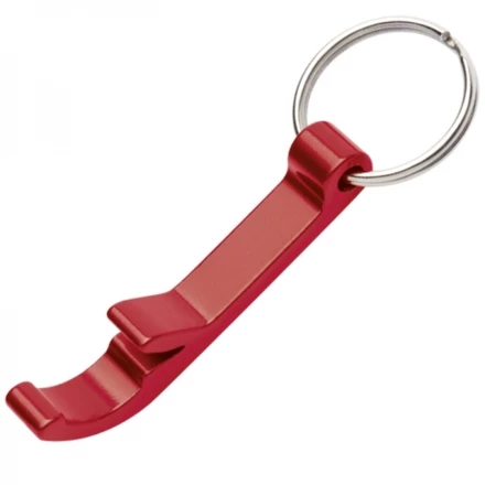 Metal bottle oballpener keyring WORCESTER - red - (NEG-9042-05)
