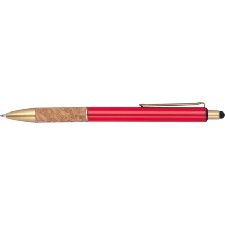Długopis metalowy touch pen CAPRI - czerwony - (NEG-3690-05)
