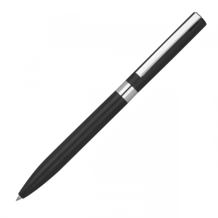 Aluminium gel ballpen HUELVA - black - (NEG-3742-03)