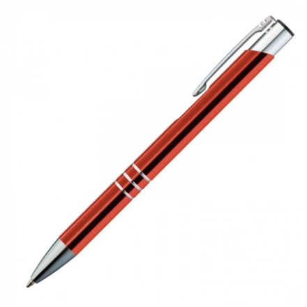 Metal ballpen ASCOT - red - (NEG-3339-05)