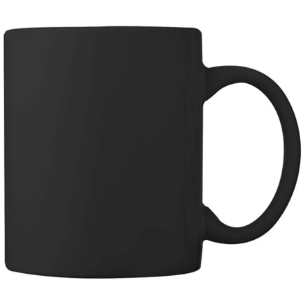 Kubek ceramiczny LISSABON 300 ml - czarny - (NEG-0095-03)