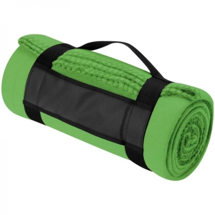 Fleece blanket NASHVILLE - light green - (NEG-6902-29)