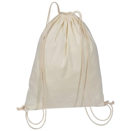 Cotton sports bag 140 g/m2 SUVA - white - (NEG-3466-06)