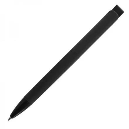 Plastic ballpen soft touch BRESCIA - black - (NEG-0099-03)